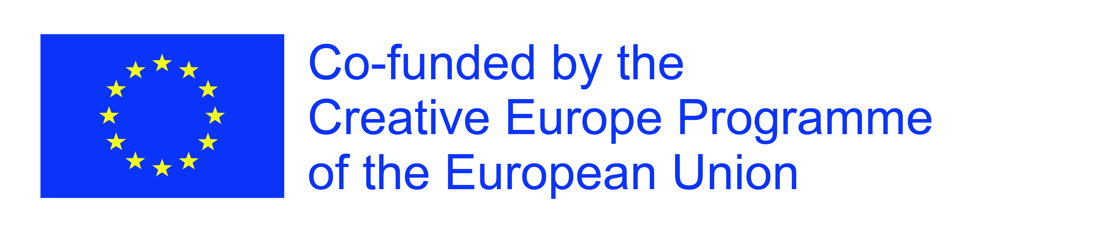 Logo beneficiaries creative Europe right en Co-funded by the Creative Europe Programme of the European Union