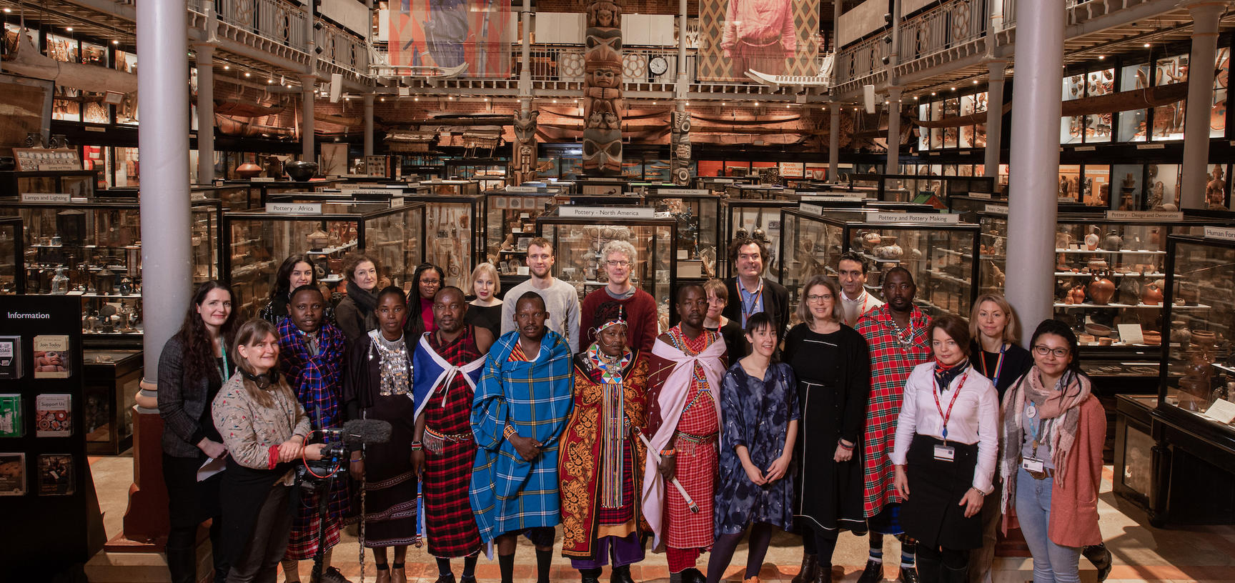 Maasai group with PRM staff and associates 